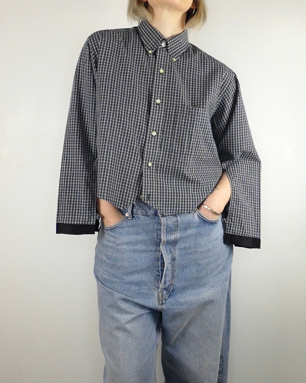 The Play Shirt - Dark Green Check