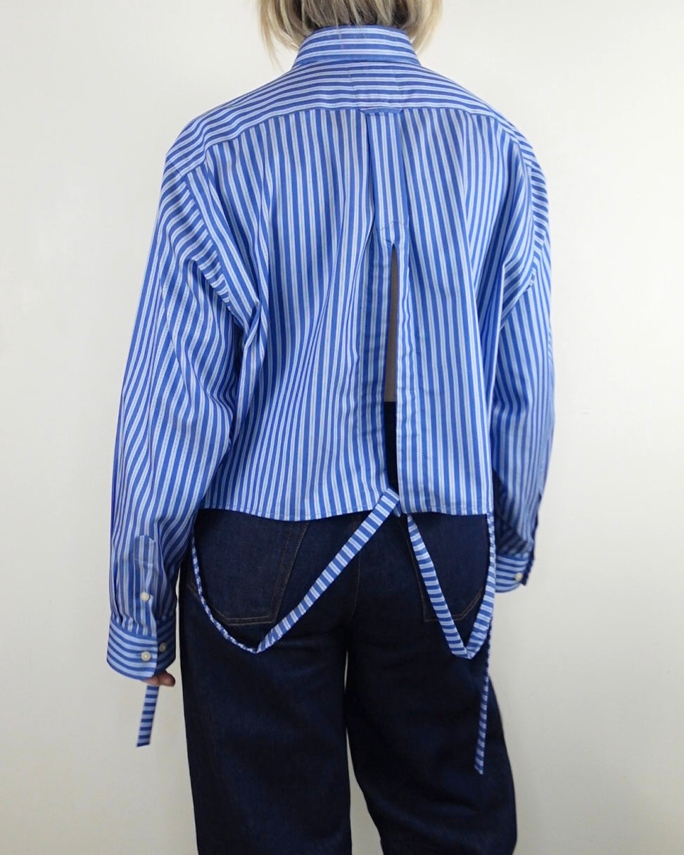 The Weekday - Blue on Blue Stripe