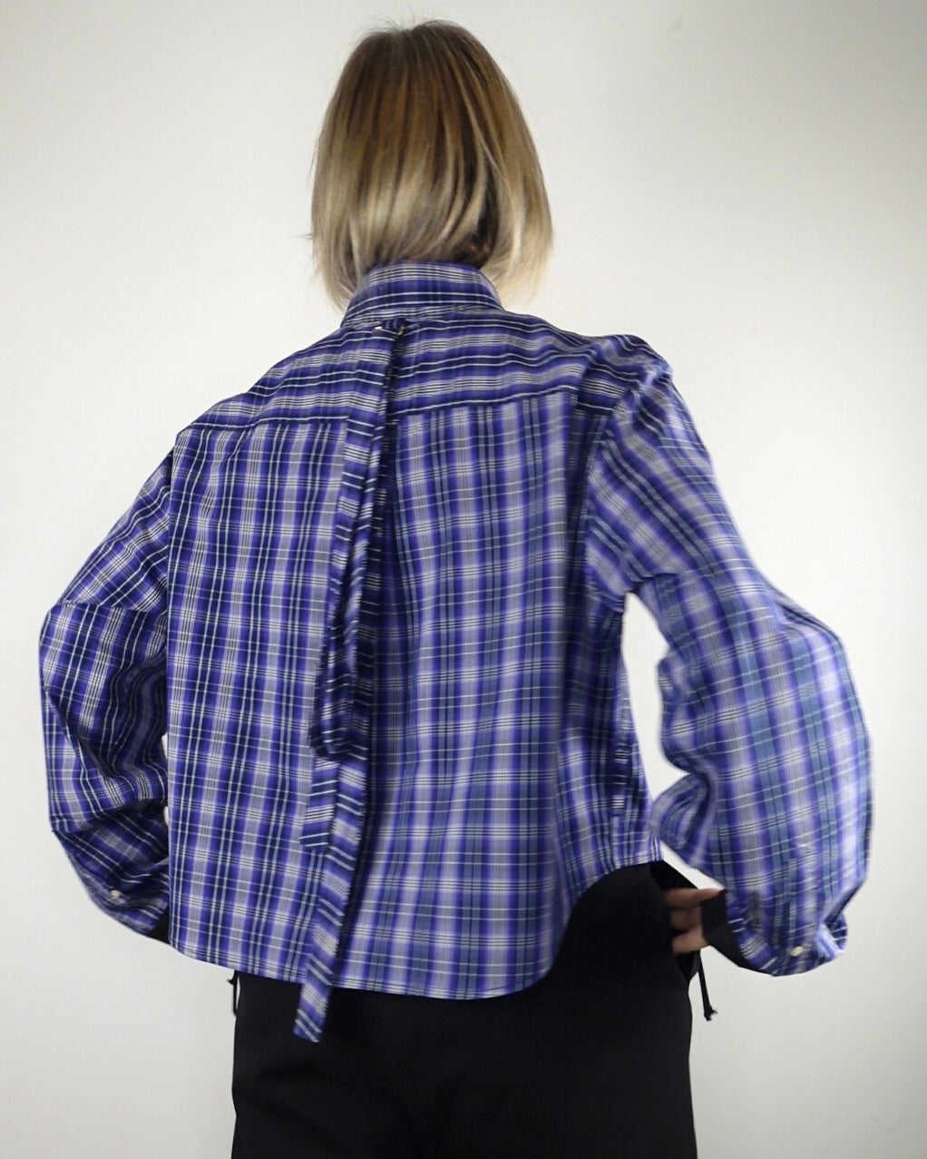 The Play Shirt - Purple Check