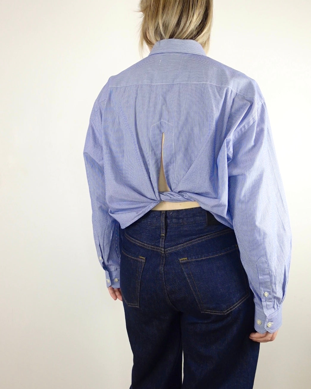 The Weekday - Blue Pinstripe