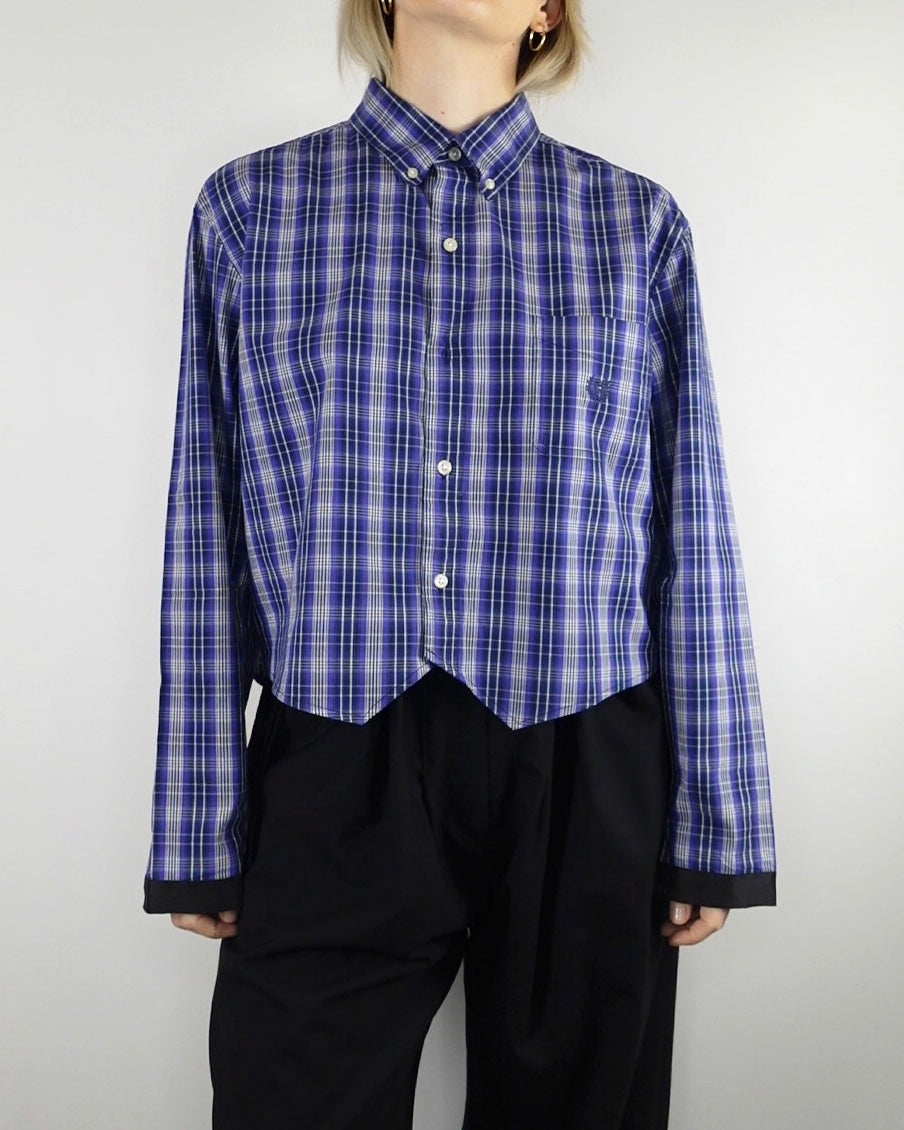 The Play Shirt - Purple Check