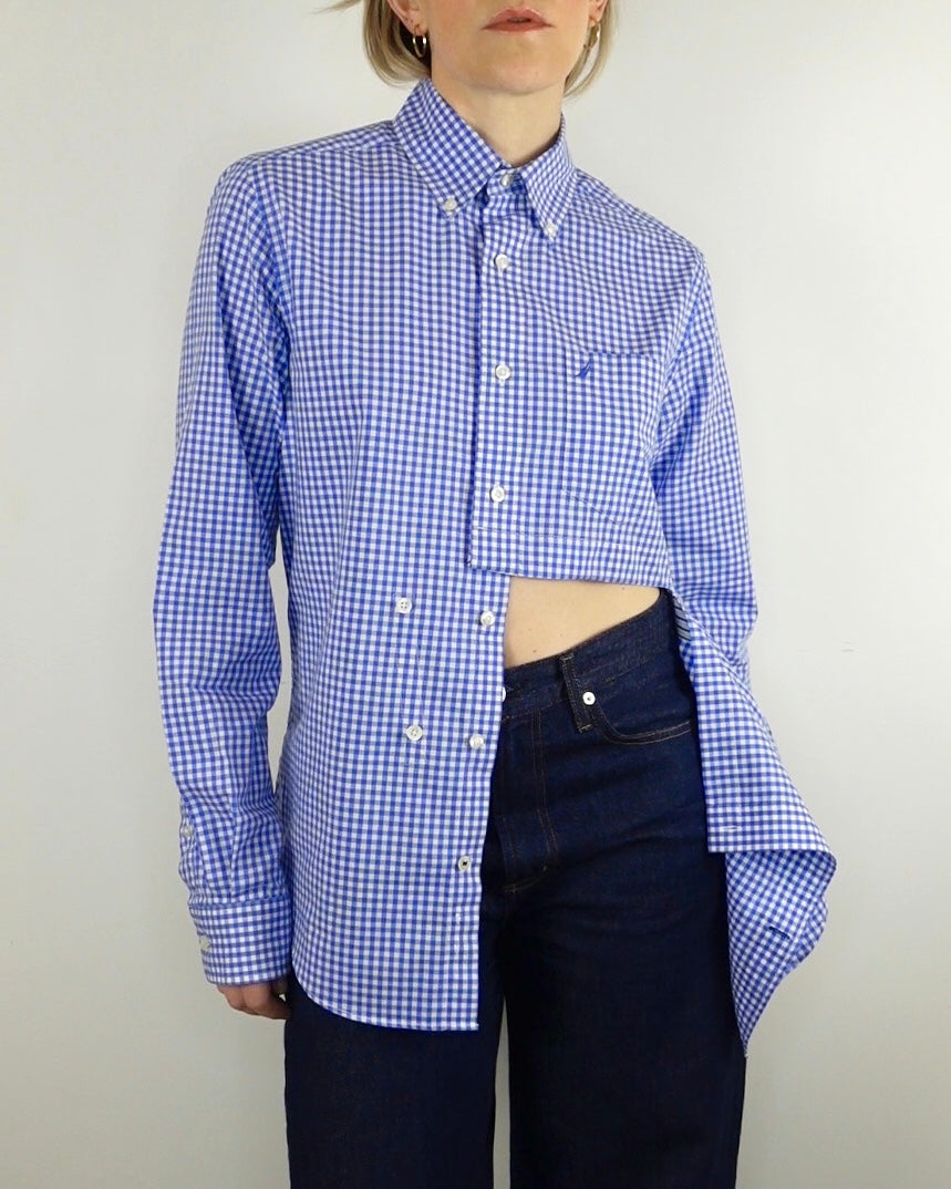 The Weekender - Blue Gingham