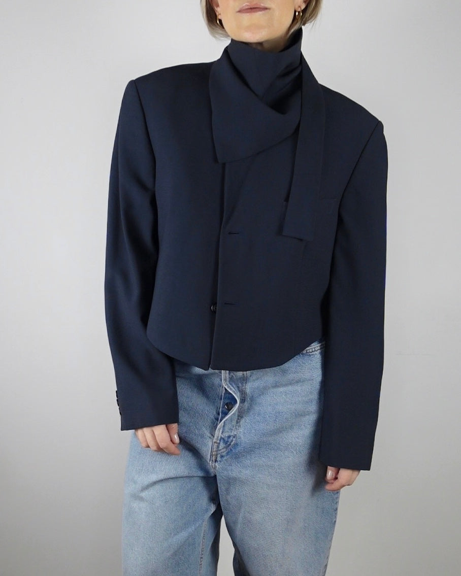 The Jane Jacket - Bluish Black