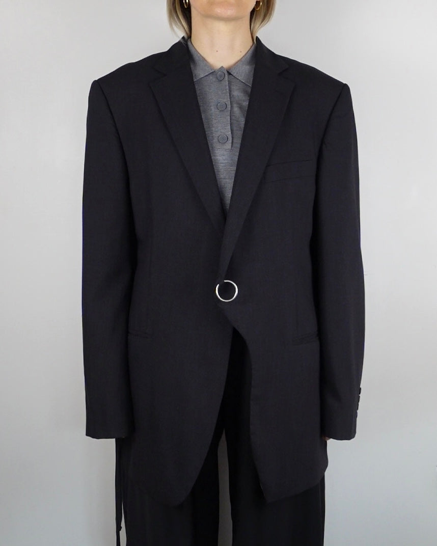 The Miles Blazer - Charcoal