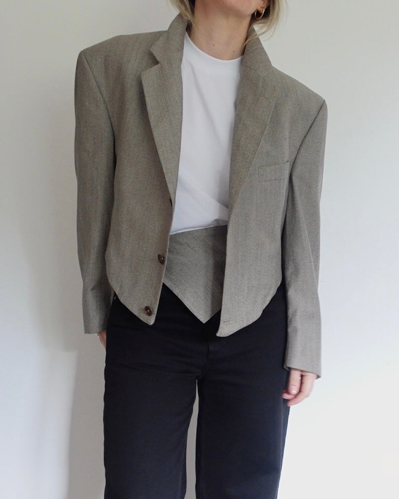 The Jane Jacket - Stone
