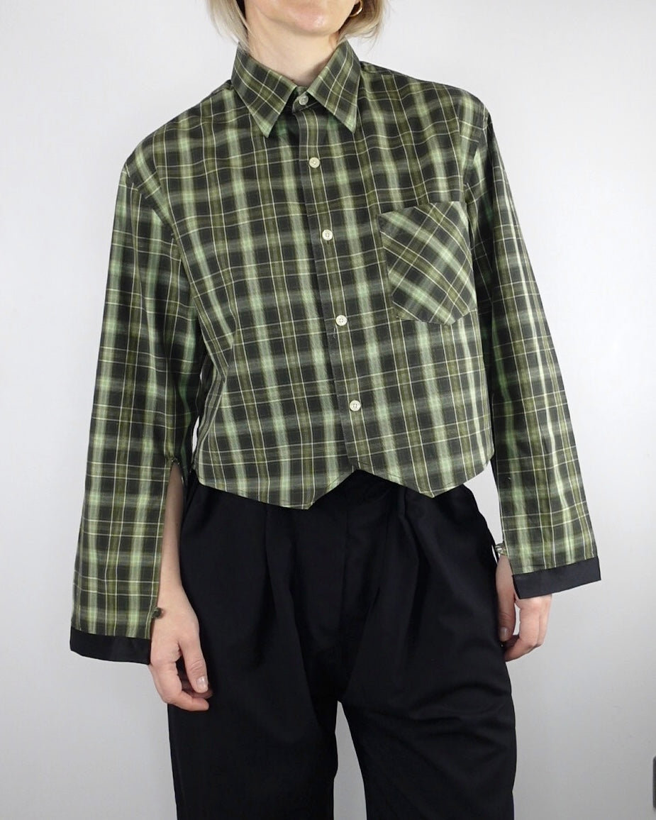 The Work Shirt - Green Check