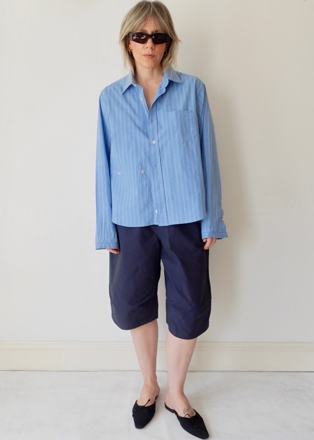 The Repeat - Blue on Blue Stripe