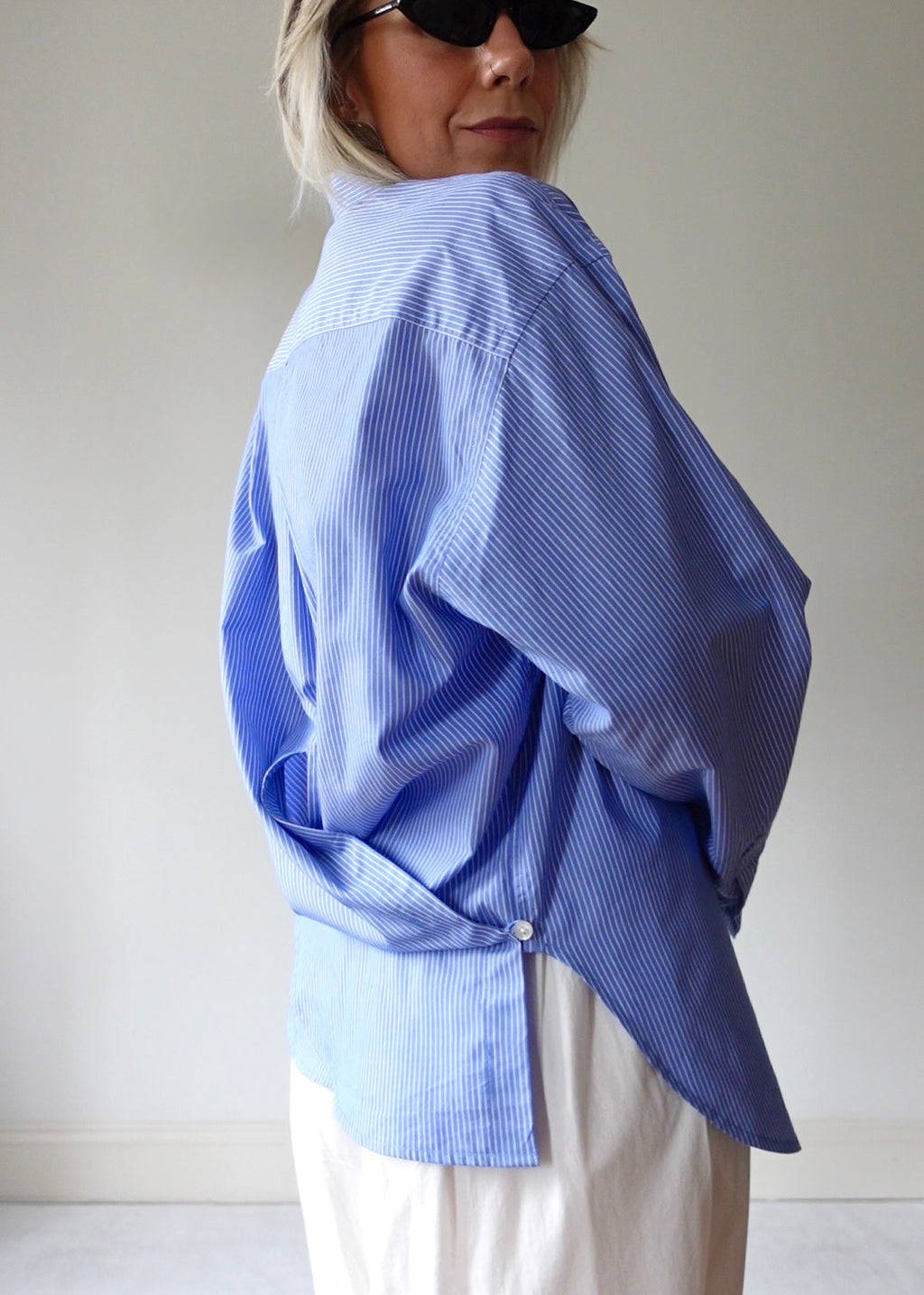 The Form - Blue Pinstripe