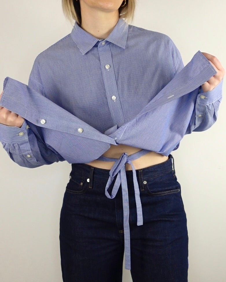 The Weekday - Blue Pinstripe