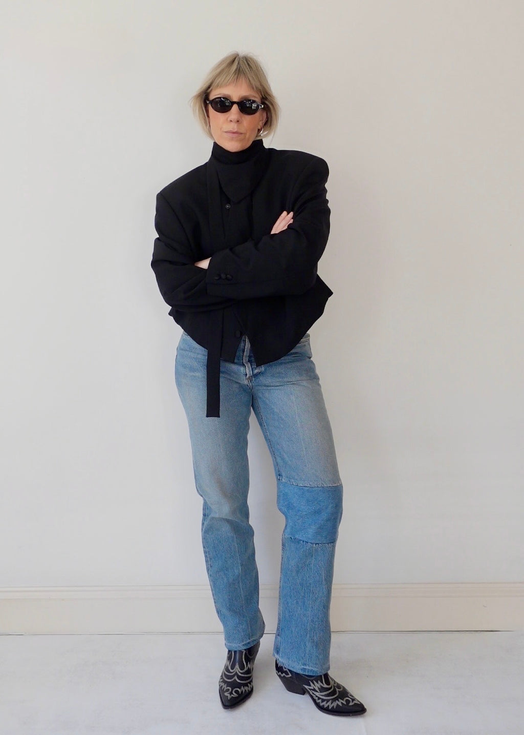 The Jane Jacket - Satin Lapel