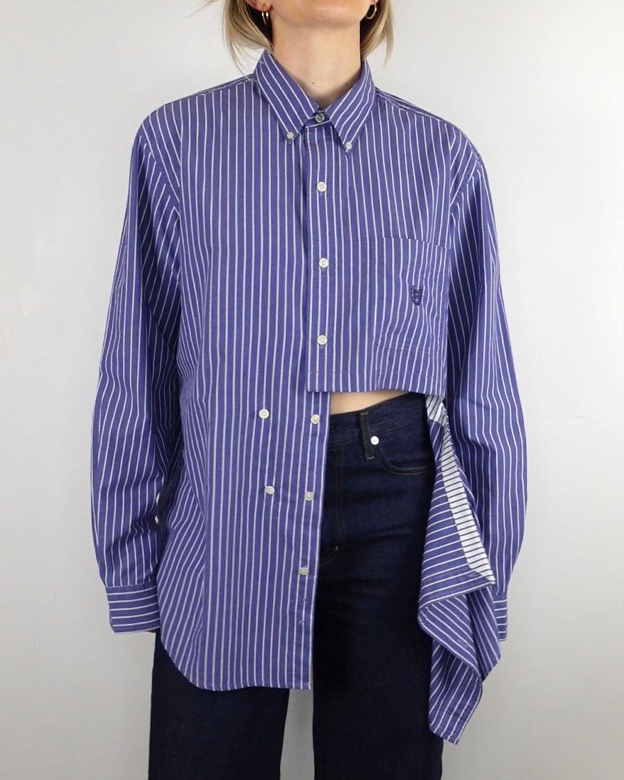 The Weekender - Royal Blue and White Stripe