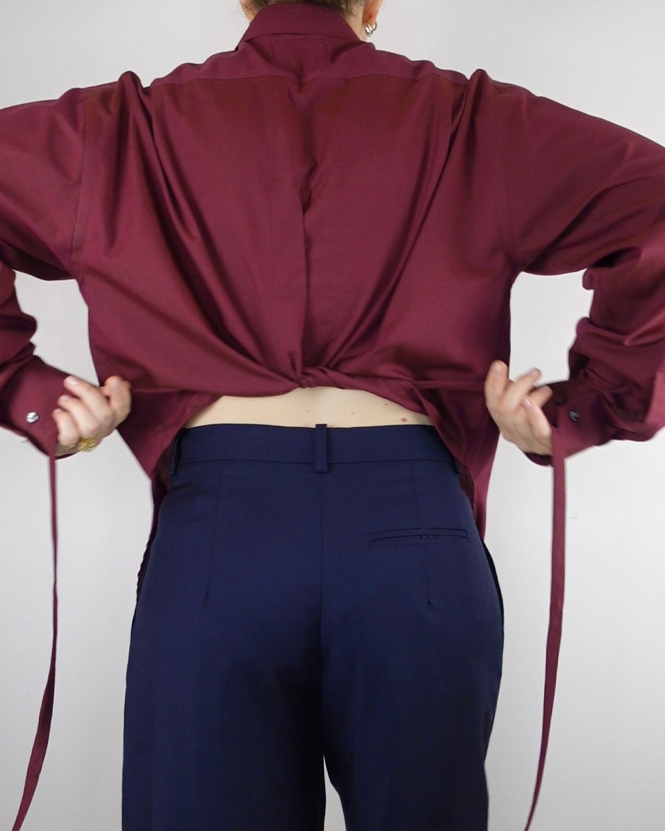 The Weekday - Burgundy