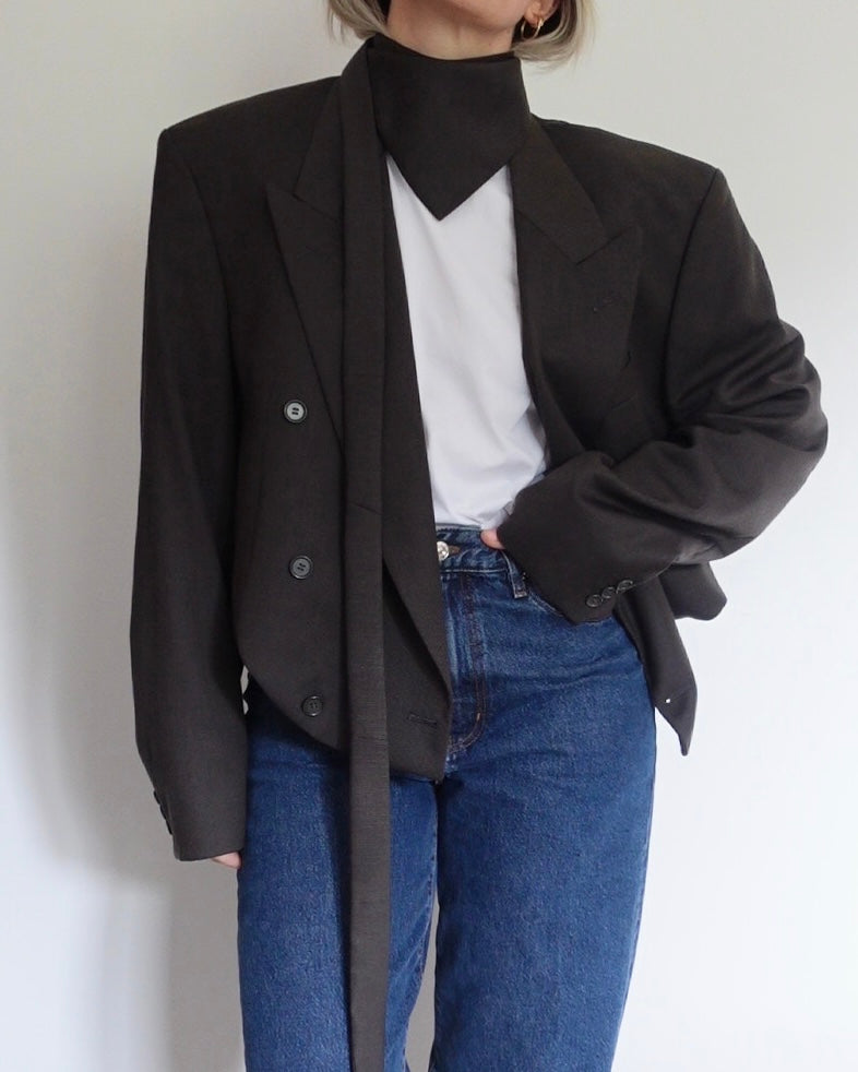 The Jane Jacket - Dark Olive