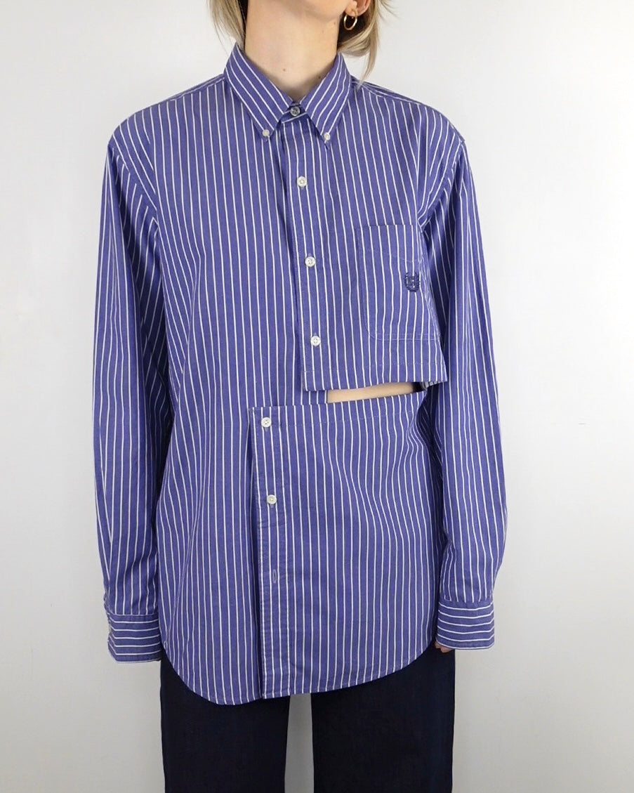 The Weekender - Royal Blue and White Stripe