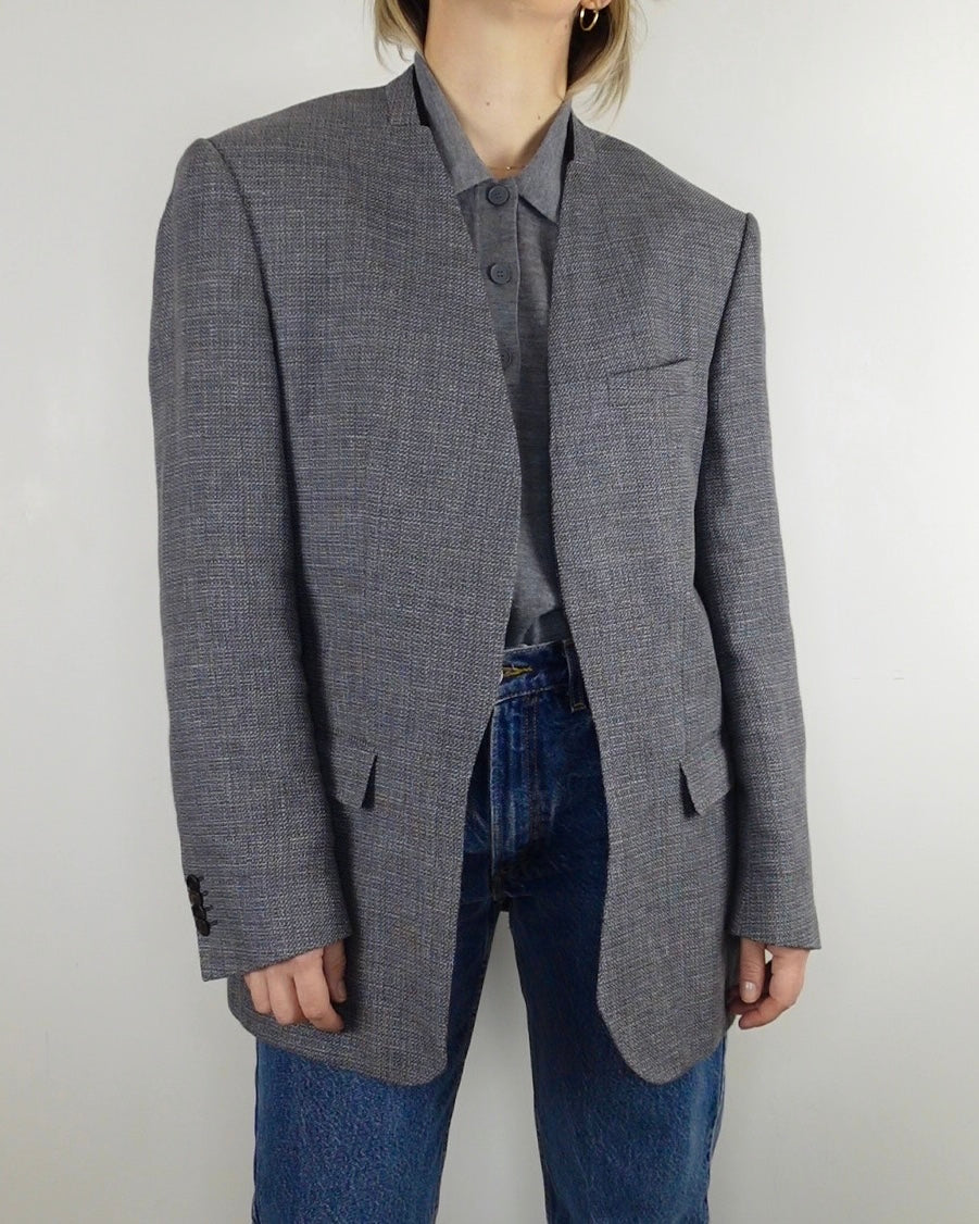 The Minimal Blazer - Grey