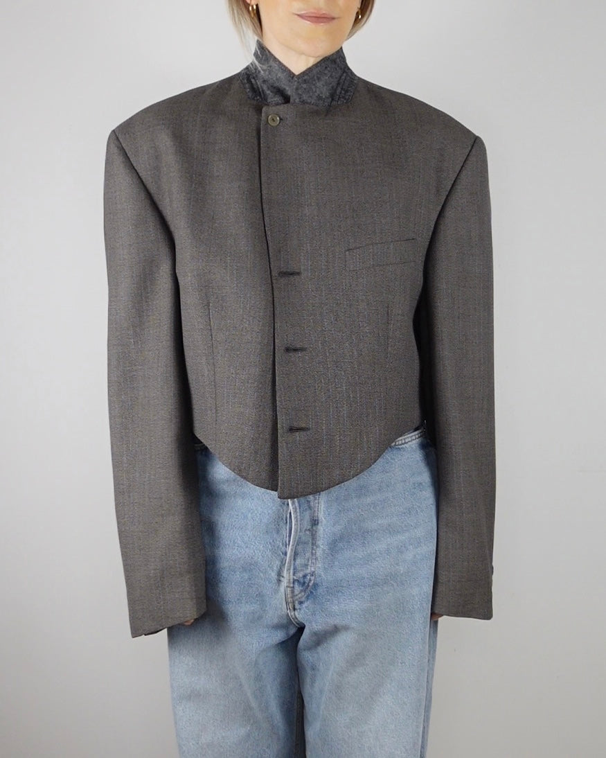The Jane Jacket - Mole Stripe