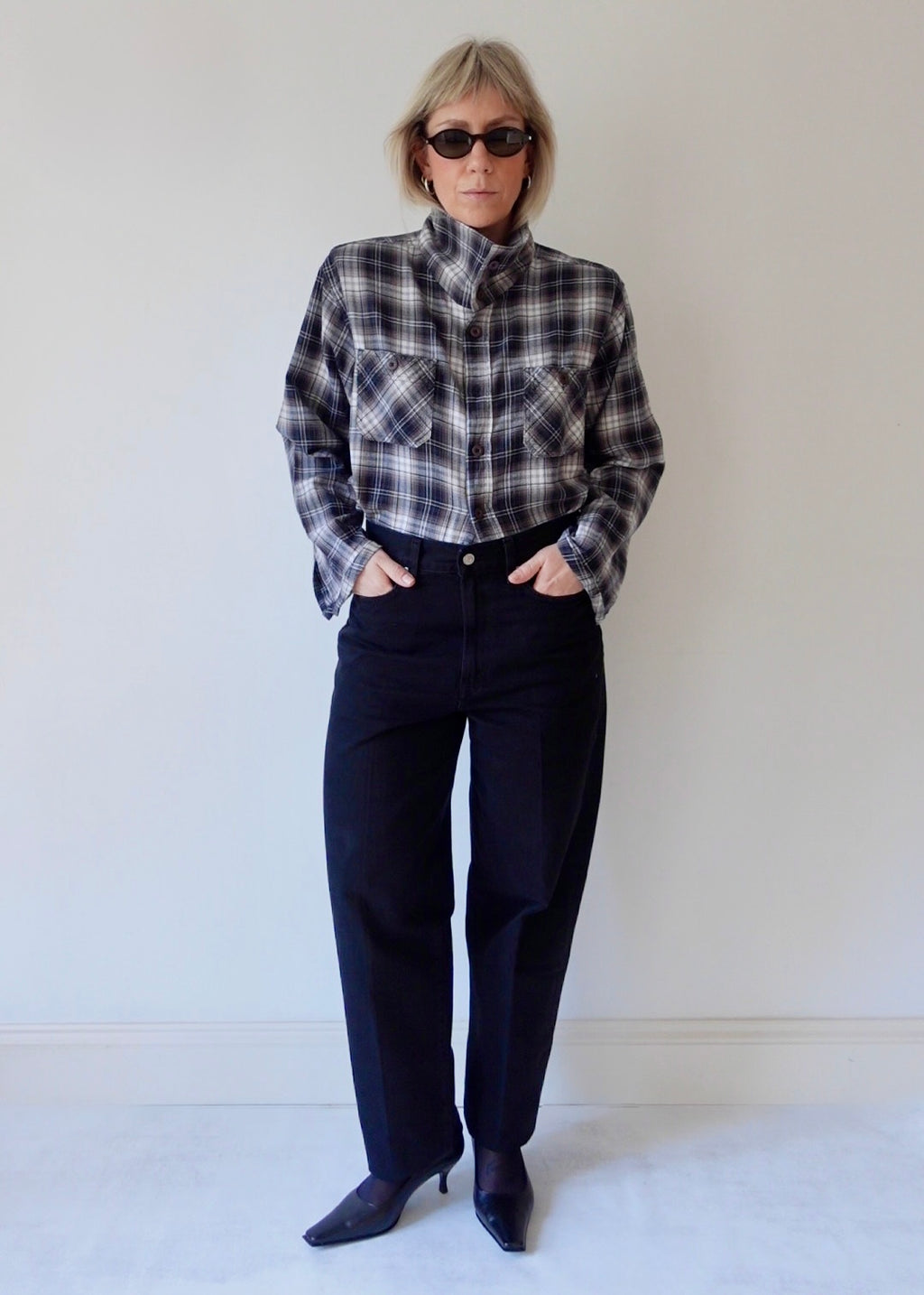 The Frame - Black and Brown Check