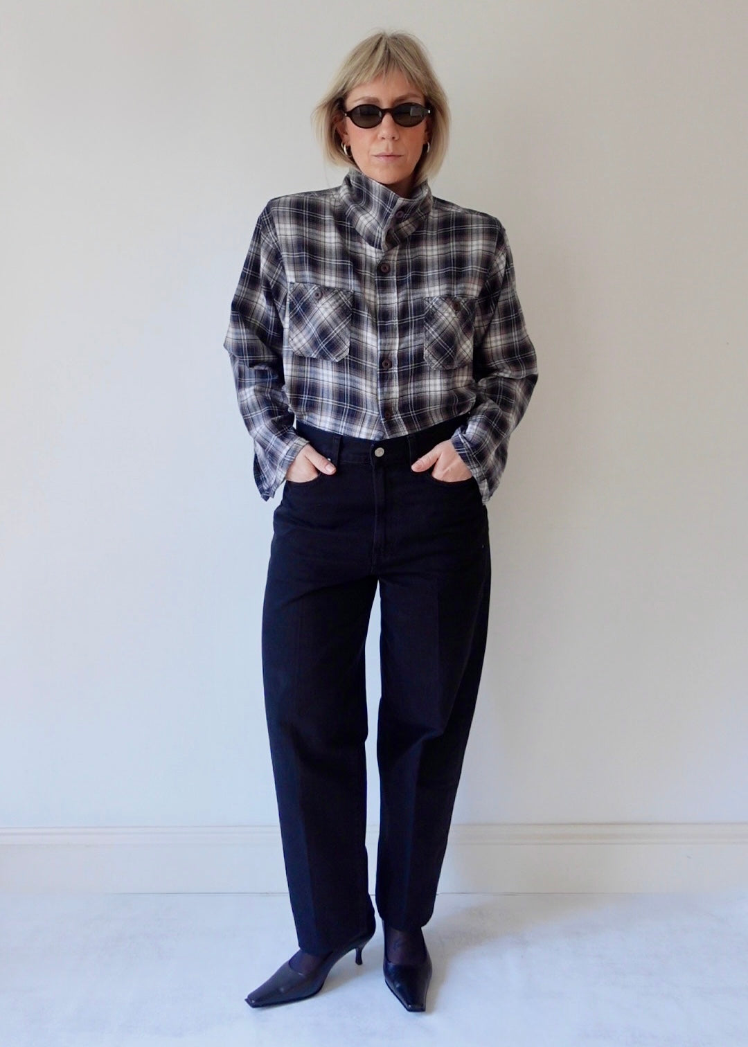 The Frame - Black and Brown Check