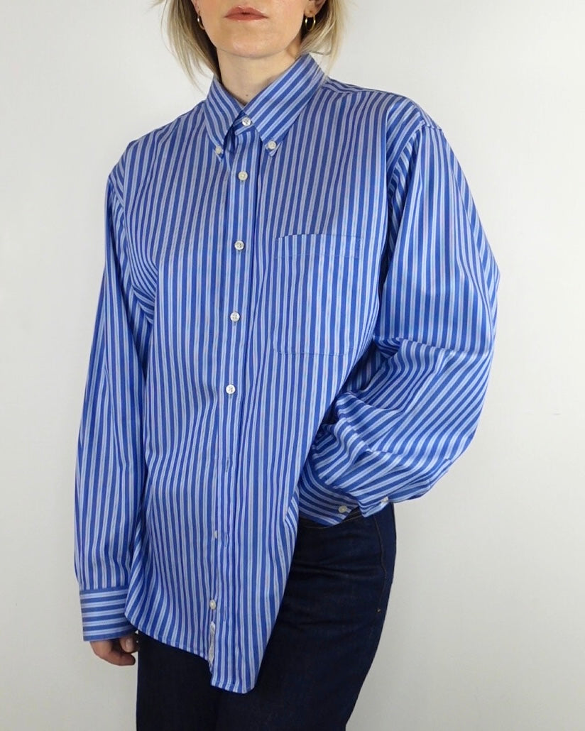 The Weekday - Blue on Blue Stripe