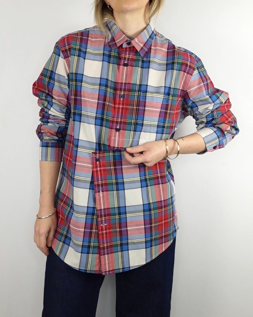 The Weekender - Red, White and Blue Plaid