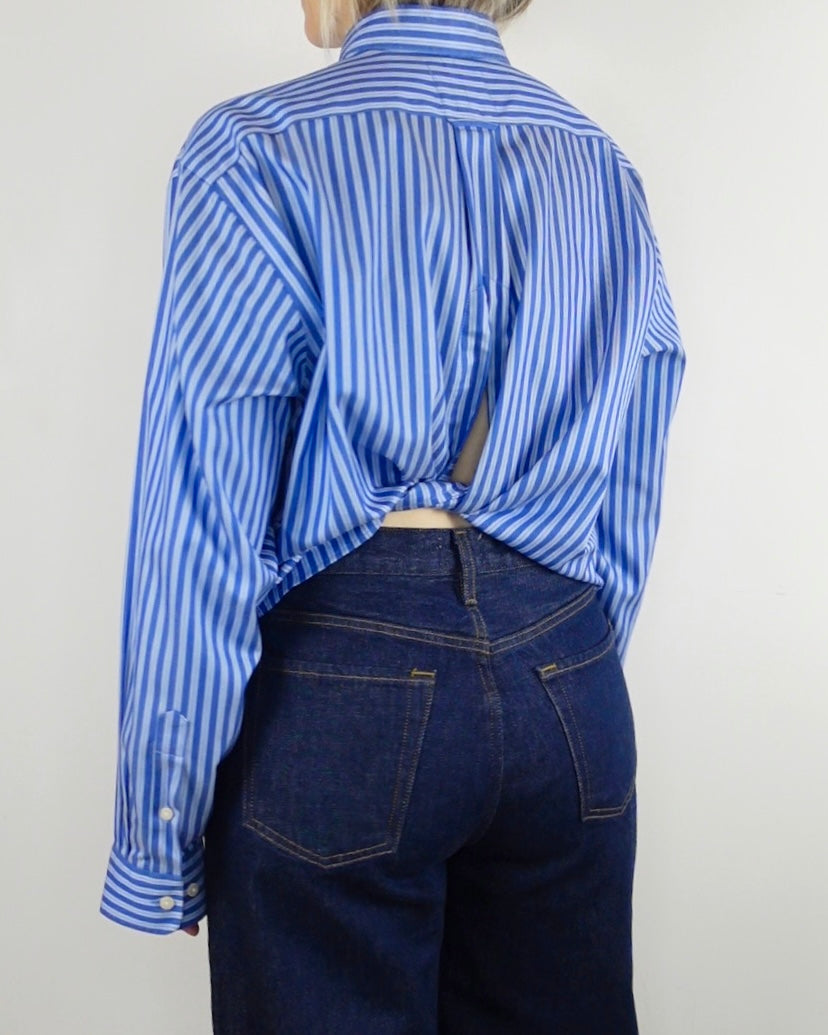 The Weekday - Blue on Blue Stripe