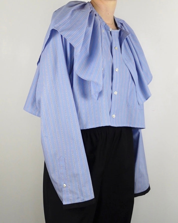 The Occasion Shirt - Blue and White Stripe