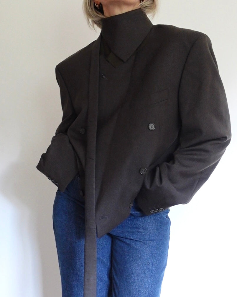 The Jane Jacket - Dark Olive