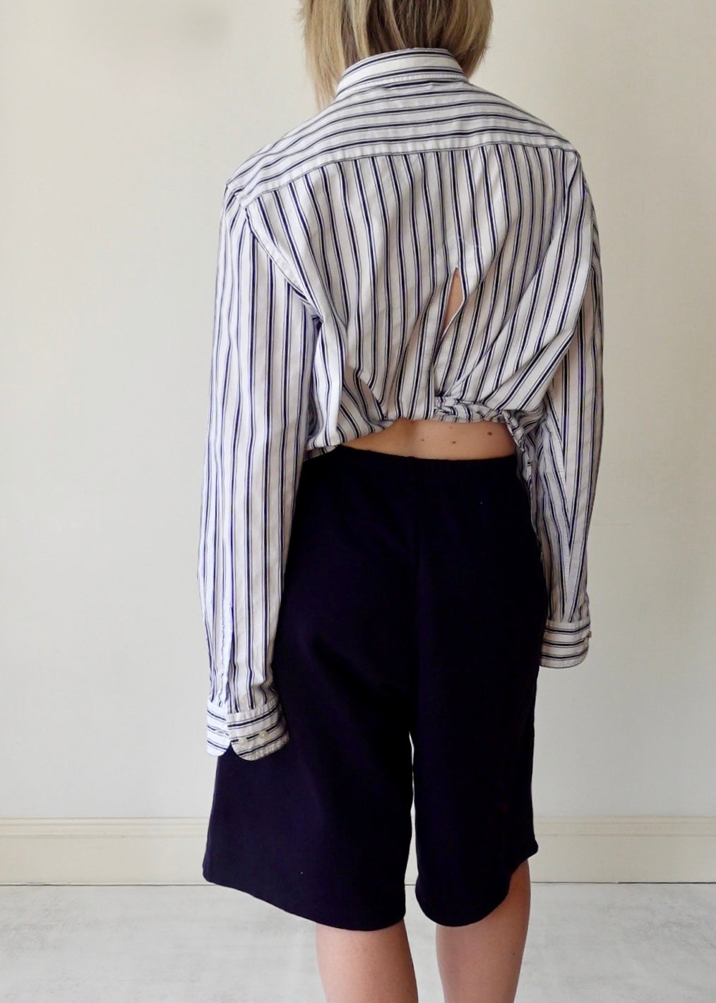 The Signature - Navy and White Stripe