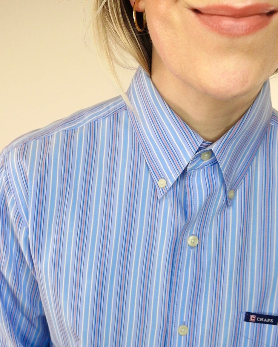 The Weekender - Blue and Red Multi-stripe