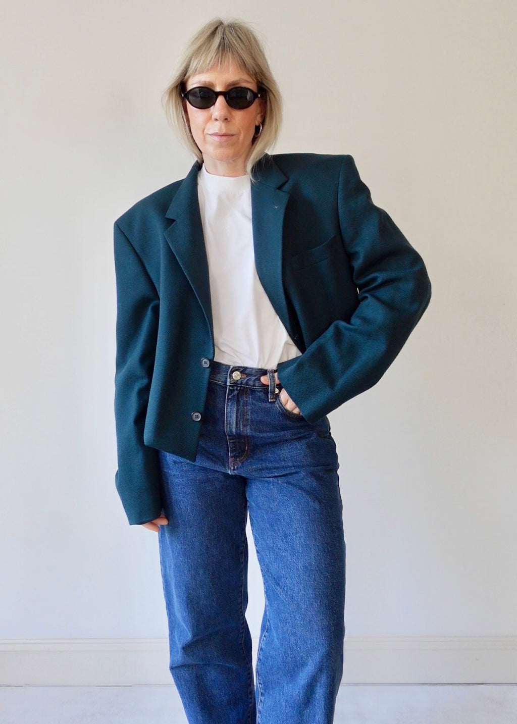 The Jane Jacket - Dark Green