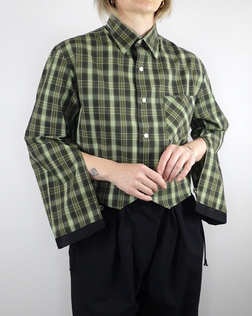 The Work Shirt - Green Check