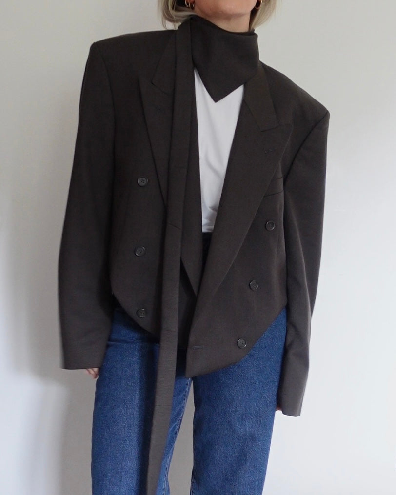 The Jane Jacket - Dark Olive
