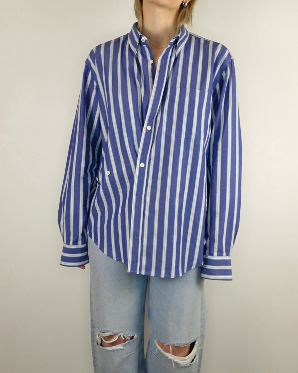 The Everyday - Bold Stripe Chambray