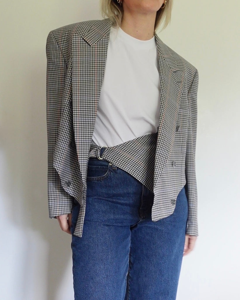 The Jane Jacket - Houndstooth