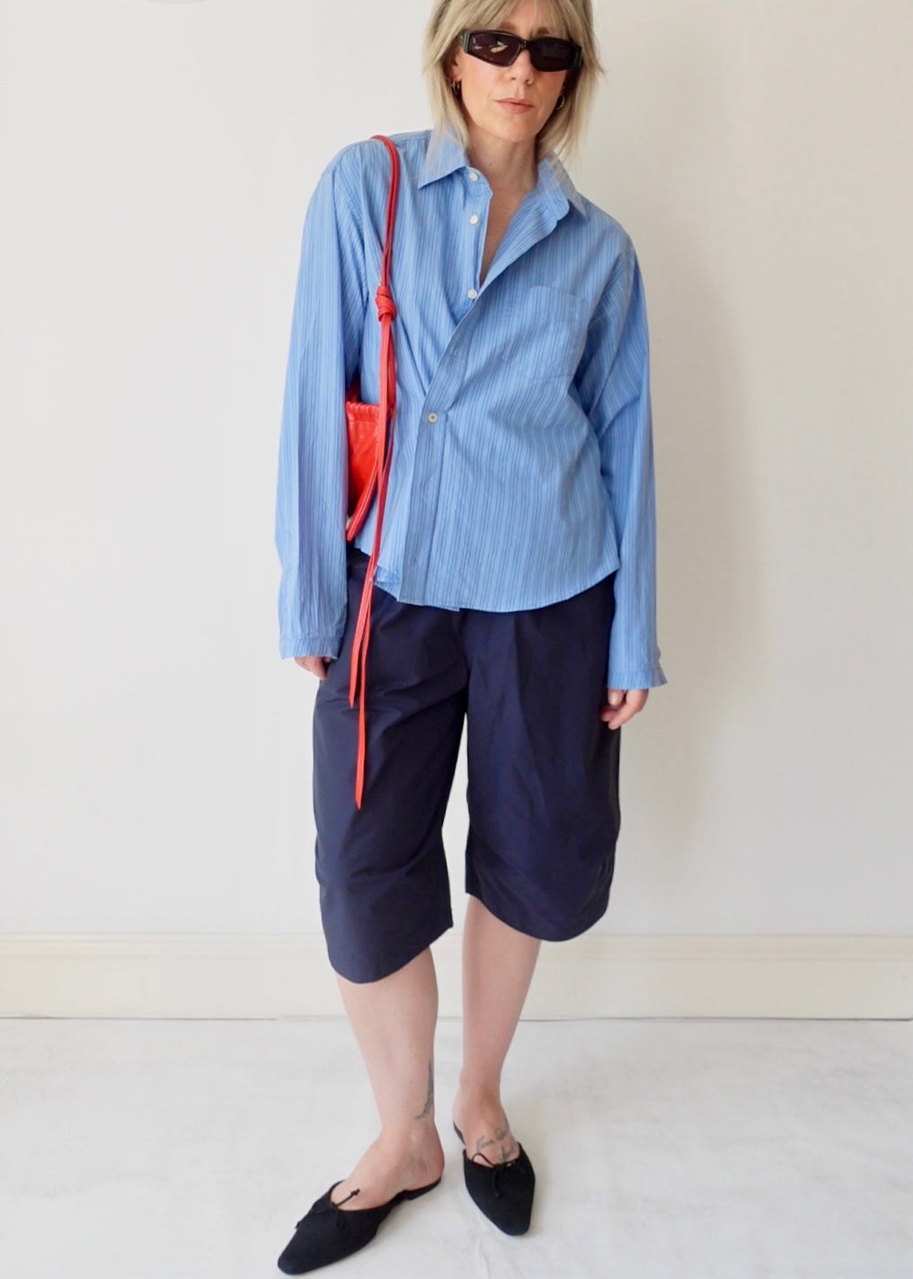 The Repeat - Blue on Blue Stripe