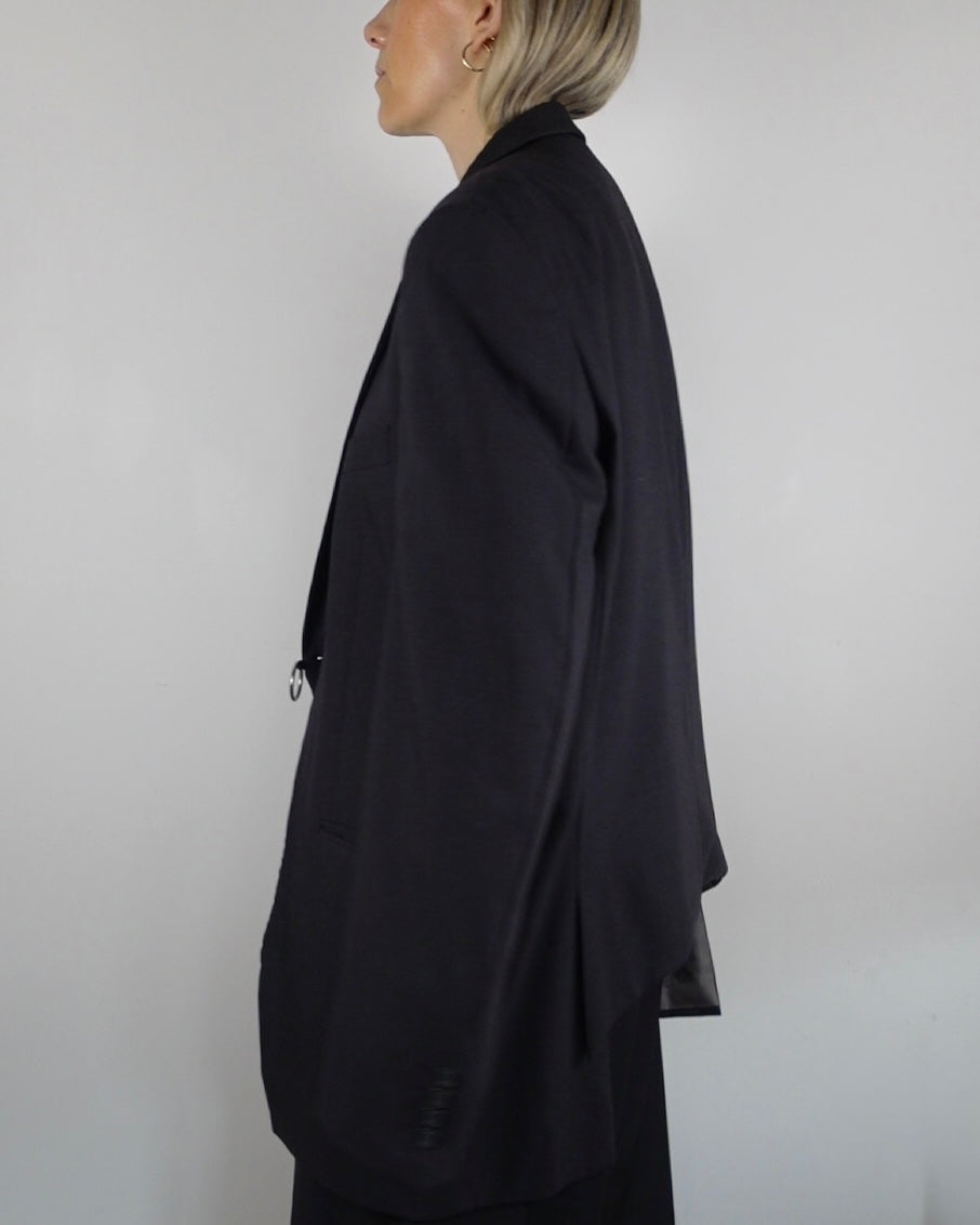 The Miles Blazer - Charcoal