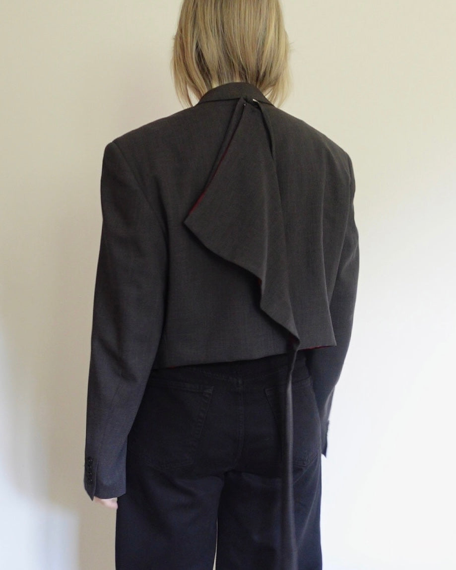 The Jane Jacket - Dark Grey