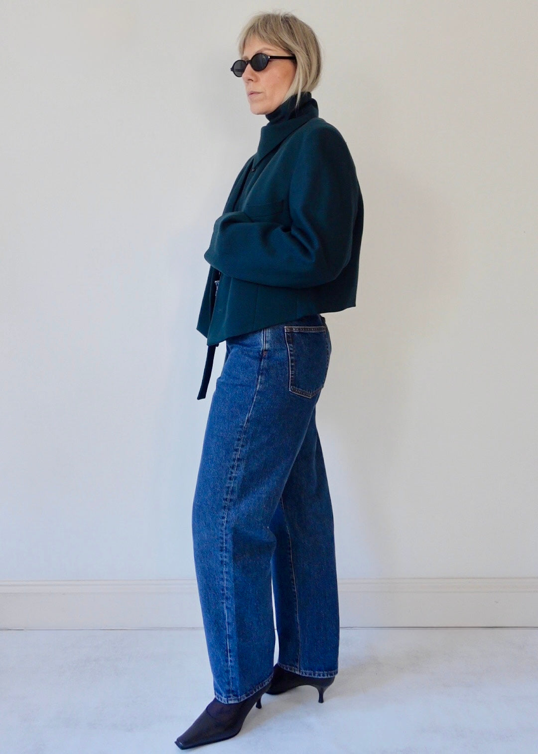 The Jane Jacket - Dark Green