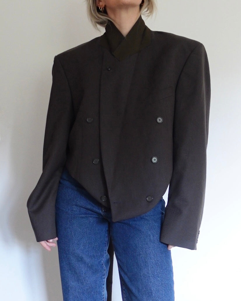 The Jane Jacket - Dark Olive