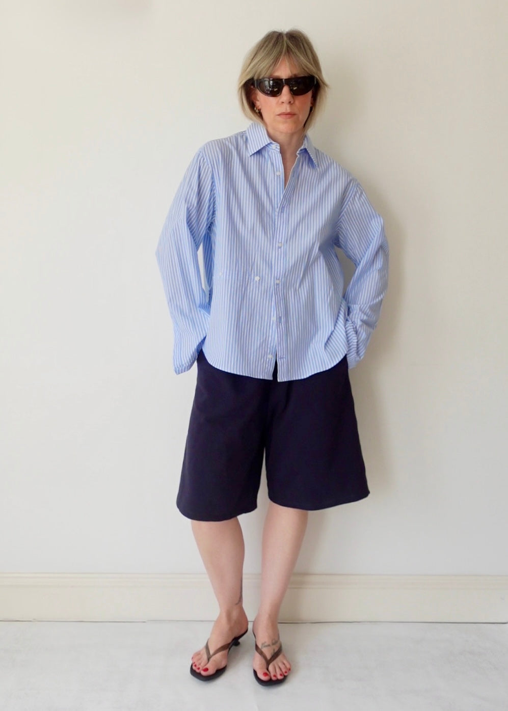 The Repeat - Blue Stripe