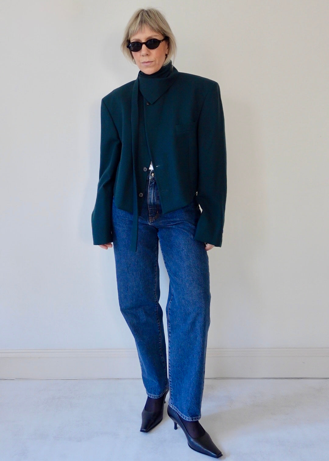 The Jane Jacket - Dark Green