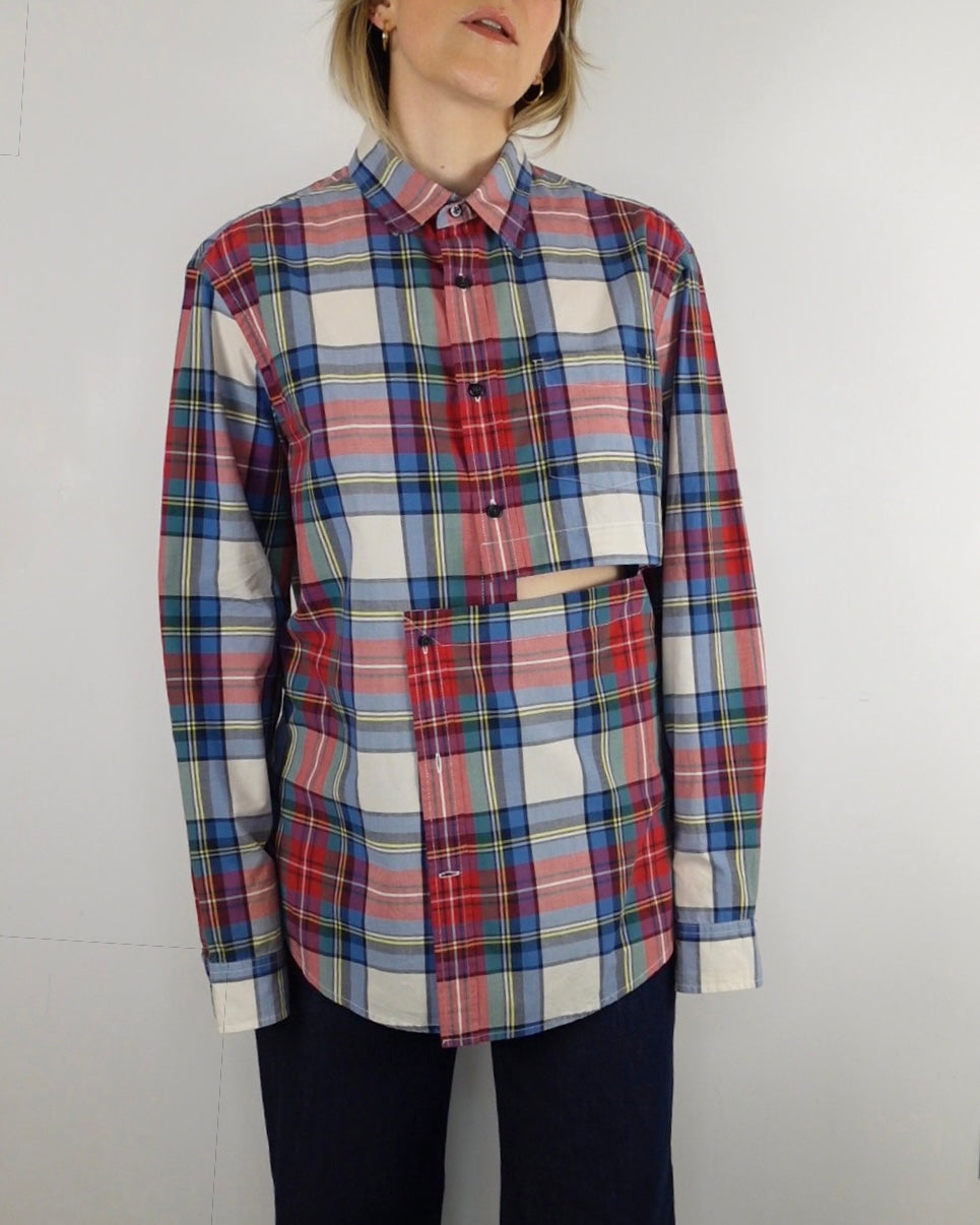 The Weekender - Red, White and Blue Plaid