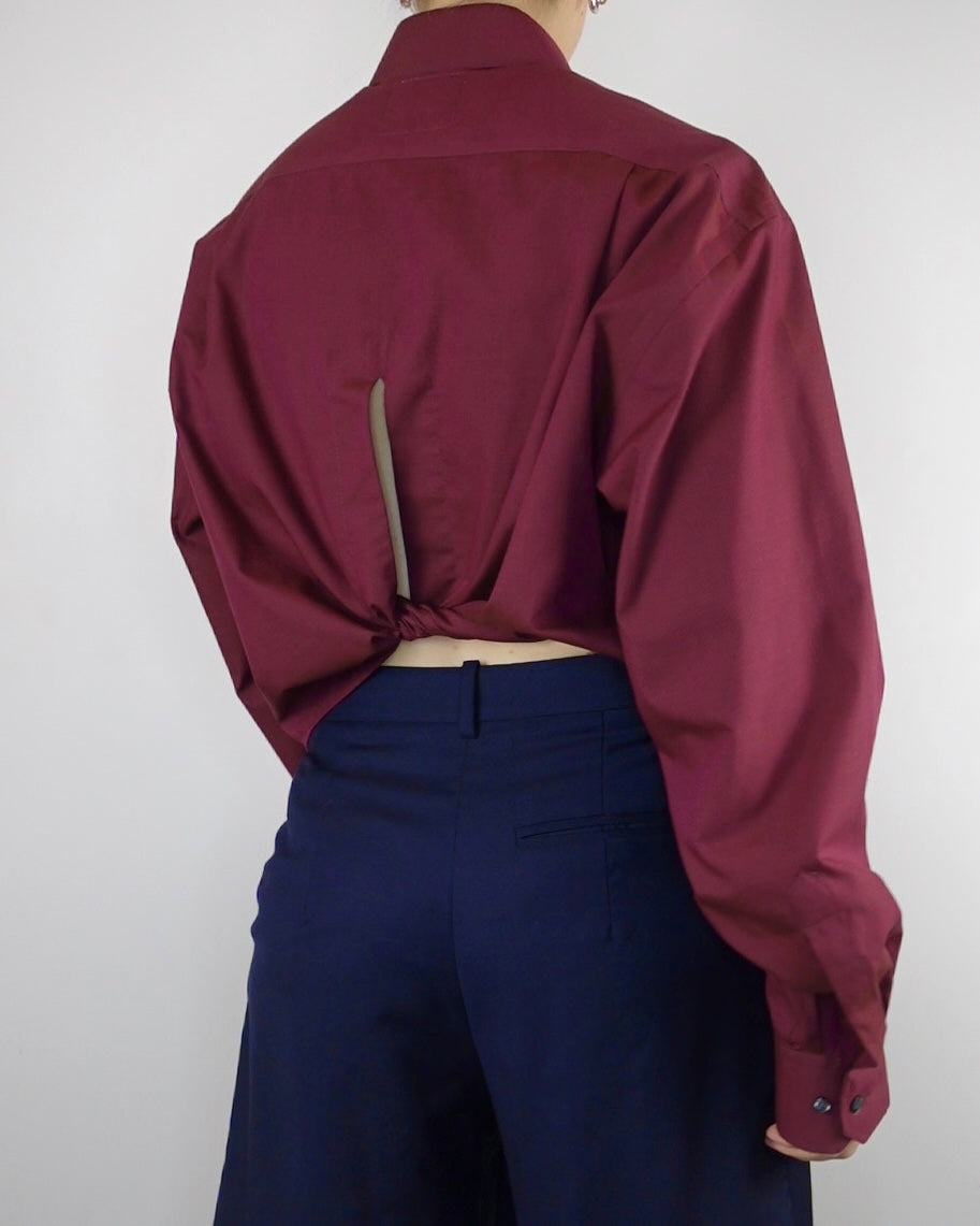 The Weekday - Burgundy