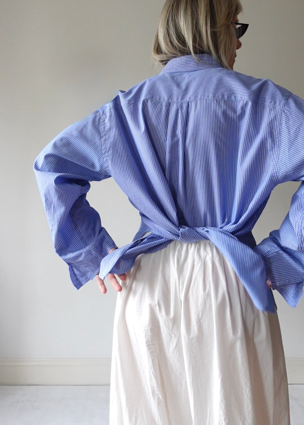The Form - Blue Pinstripe