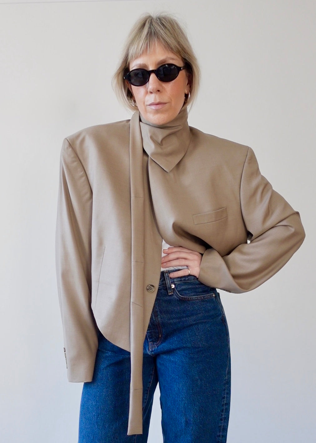 The Jane Jacket - Sand