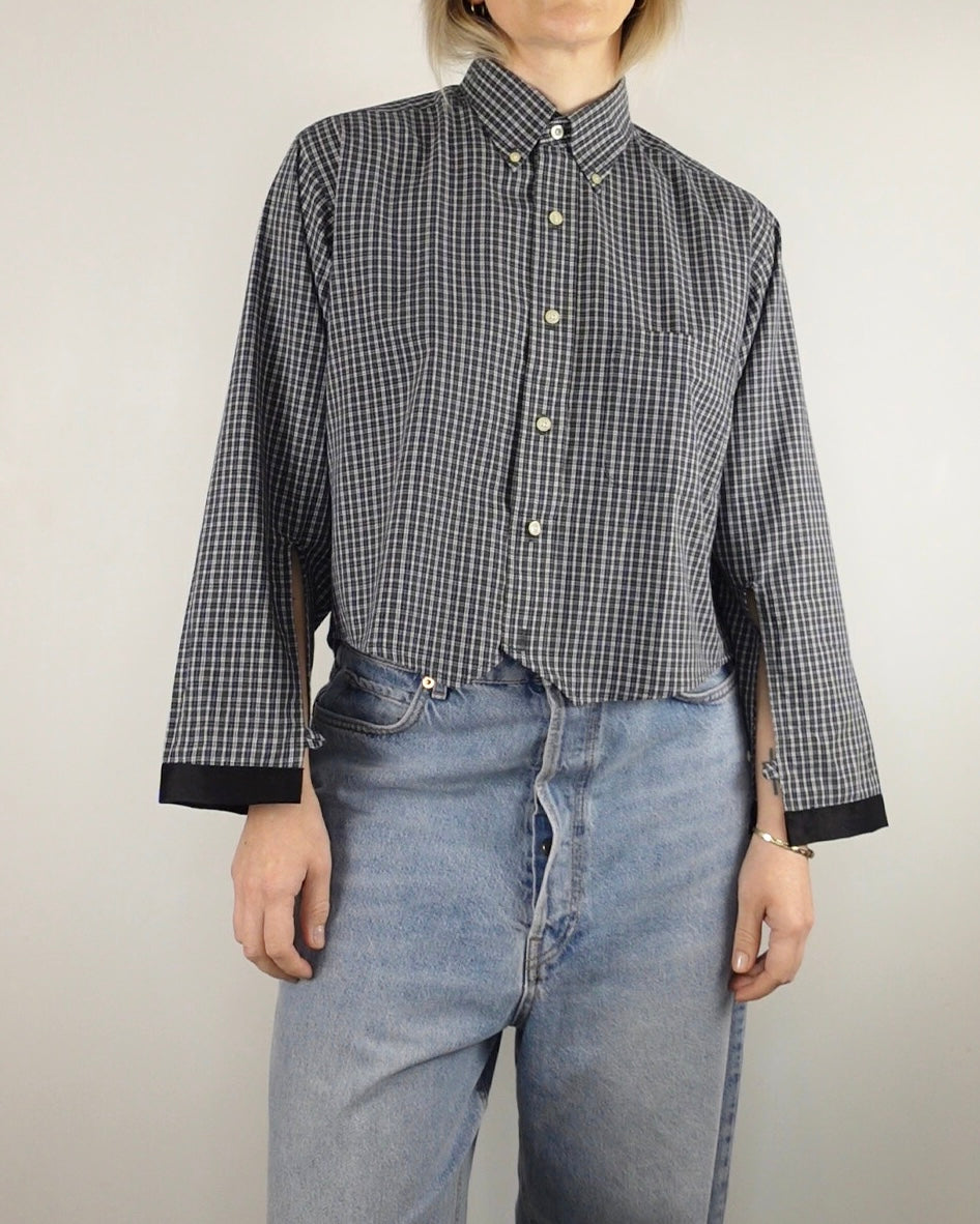 The Play Shirt - Dark Green Check