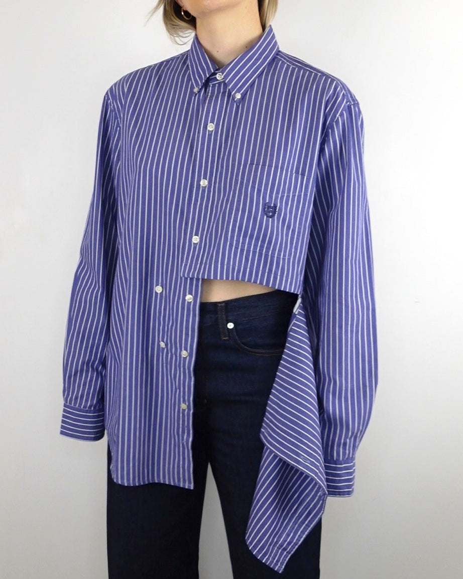 The Weekender - Royal Blue and White Stripe