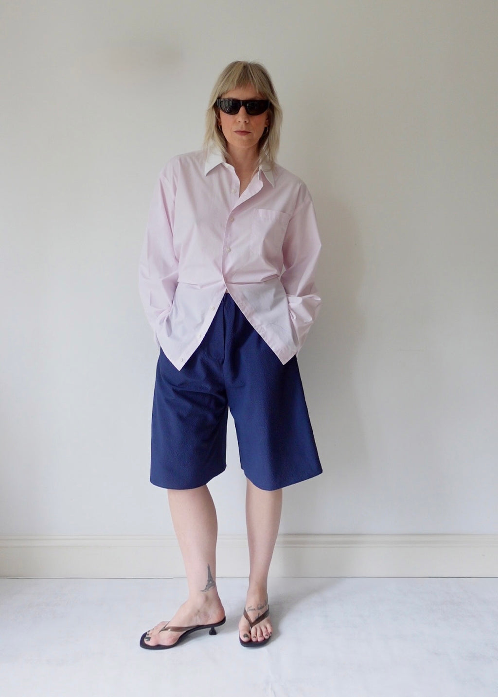 The Form - Pink Contrast Collar