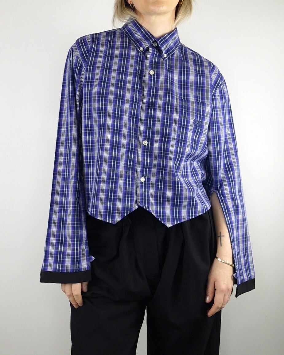 The Play Shirt - Purple Check