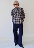 The Frame - Navy Check
